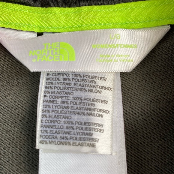 The North Face Womens Jacket Coat Blue Yellow Trim Large - Picture 3 of 8